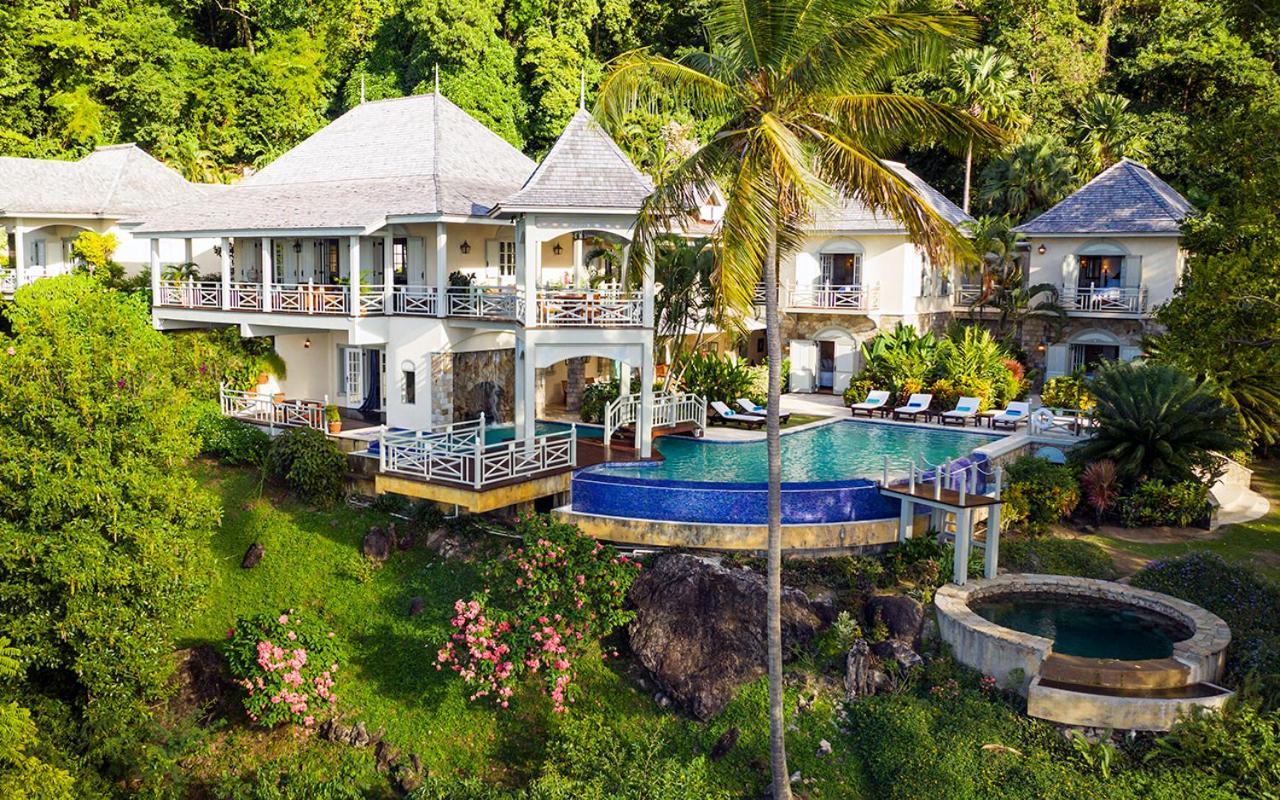 Arc En Ciel Villa Soufriere Bagian luar foto